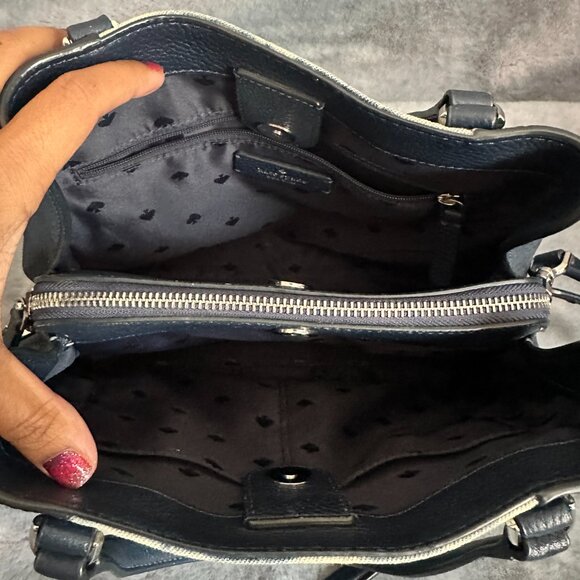 ♠️ Kate Spade RARE Denim Crossbody Tote - Picture 7 of 7